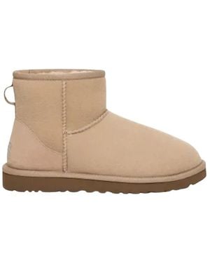UGG Schoenen ,Suède Classic Mini Ii - Naturel