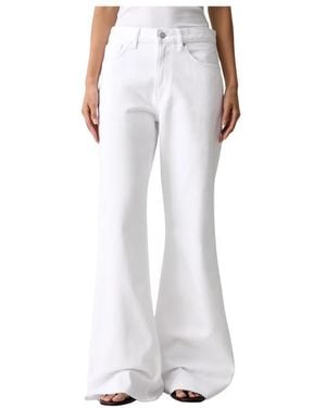 Anine Bing Flared Jeans - Wit