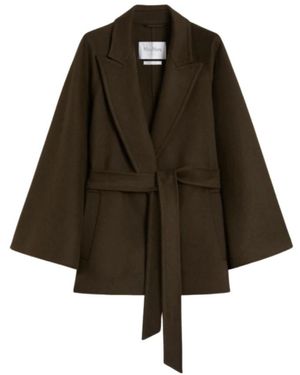 Max Mara Belted Coats - Marrón