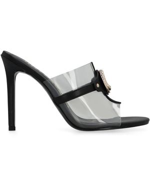 Just Cavalli Heeled Mules - Negro