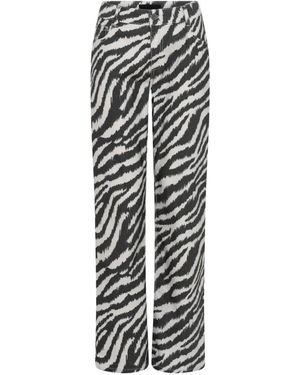 Cro Emma Print Hose - Schwarz