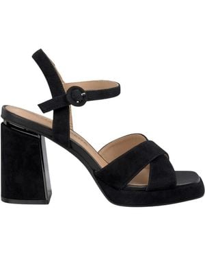 Alma En Pena. High Heel Sandals - Black