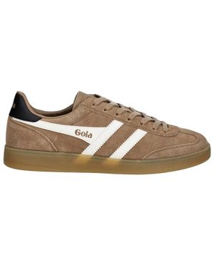 Gola Schoenen ,Bruin ,Leer Viper Sneakers