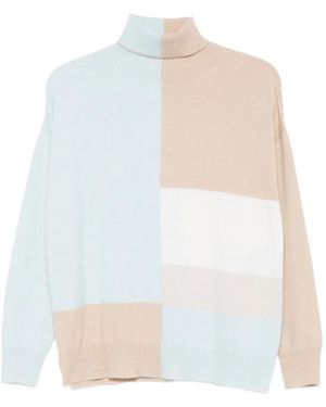 D.exterior Turtlenecks - Bianco