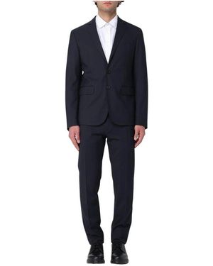 DSquared² Blauer Zweiteiliger Klassischer Anzug