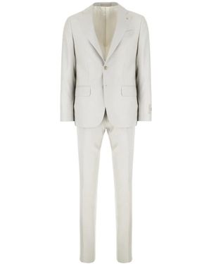 Corneliani Single Breasted Suits - Grigio