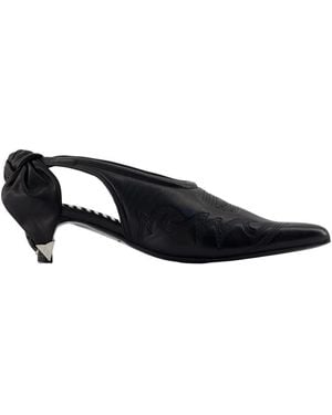 Toga Court Shoes - Black