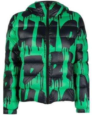 John Richmond Down Jackets - Green