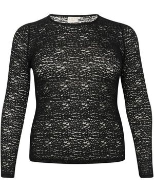 Kaffe Long Sleeve Tops - Noir