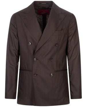 Montecore Double-Breasted Jas - Bruin