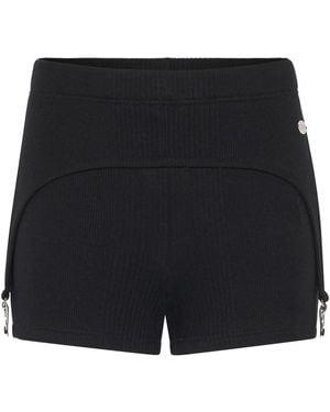 Jean Paul Gaultier Short Shorts - Black