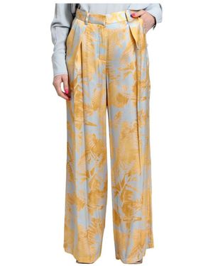 Kaos Wide Trousers - Giallo