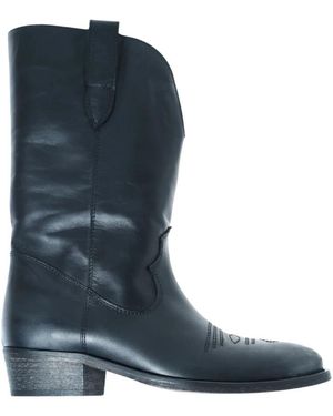 Via Roma 15 Cowboy Boots - Bleu