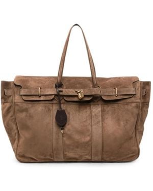 Brunello Cucinelli Shopping Bags - Brown