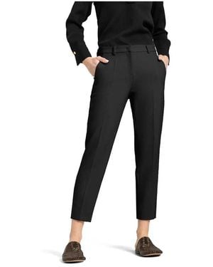 Cambio Krystal Cropped Hose - Schwarz