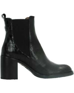 Wonders Heeled Boots - Negro