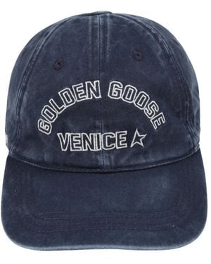 Golden Goose Baseball Cap - Blau