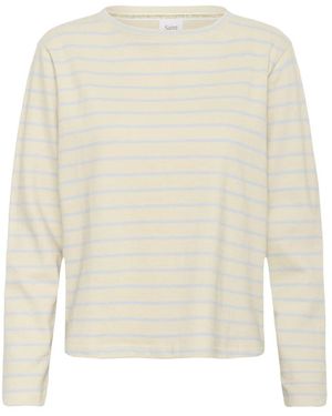 Saint Tropez Round-Neck Knitwear - Blanco