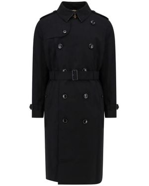 Burberry Classico trench in cotone - Nero