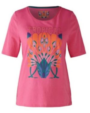 Ouí Stijlvol T-Shirt - Roze