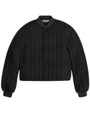 Rains Bomber Jackets - Black