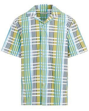 Lanvin Short Sleeve Shirts - Blue