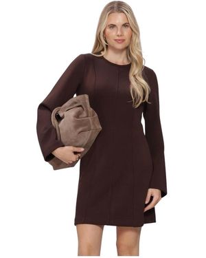 Object Objandrea L/Re Short Dress - Bruin