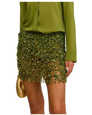 Cult Gaia Short Skirts - Green