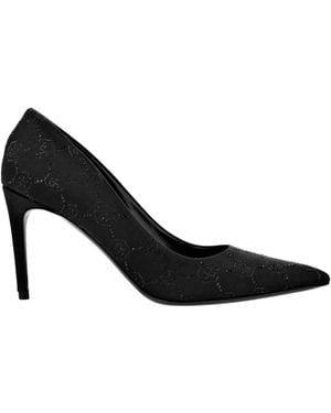 Philipp Plein Decollete Pumps Monogram - Schwarz