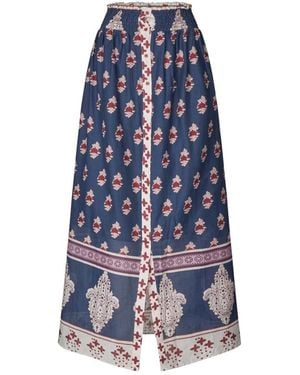 Lolly's Laundry Maxi Skirts - Blue