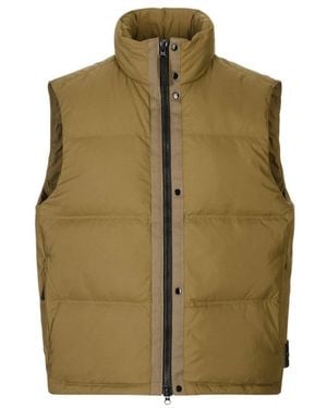 Stone Island Seamless Tunnel Nylon Down-Tc Vest - Groen