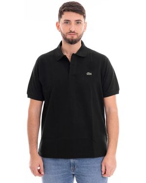 Lacoste Polo Manica Corta - Zwart