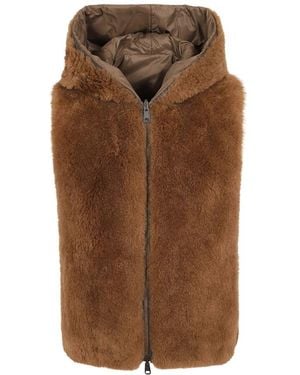 Brunello Cucinelli Vests - Marron