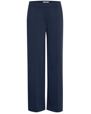 Ichi Ihkate Sus Office Wide Pa Broek 20116768 - Blauw