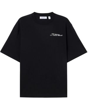 Off-White c/o Virgil Abloh Type Arrow Skate T-Shirt - Schwarz