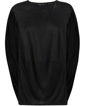 Junya Watanabe Long Sleeve T-Shirts - Black