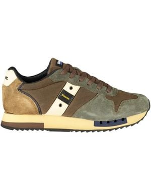 Blauer Queens01/Wax Sneaker - Braun