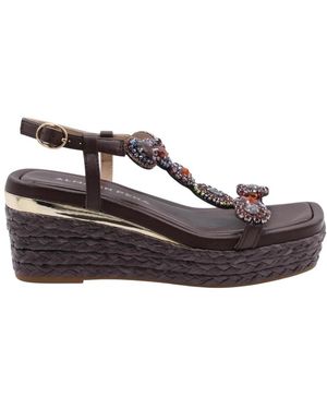 Alma En Pena. Wedges - Brown