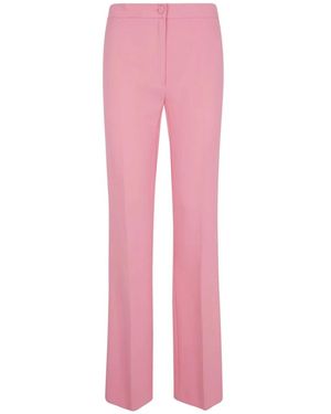 Twinset Straight Trousers - Rosa