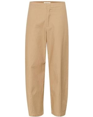 Part Two Straight Trousers - Natural