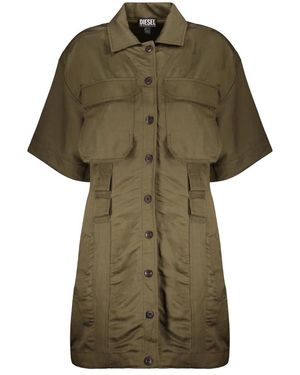 DIESEL Shirt Dresses - Green