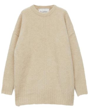Rodebjer Round-Neck Knitwear - Natural