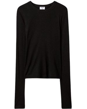 Filippa K Tops ,Zwart ,Soft Rib Shirt