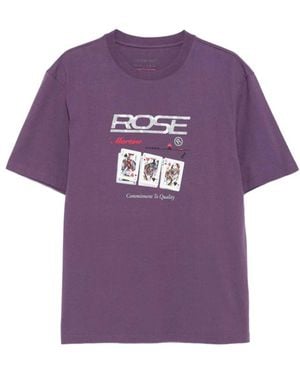 Martine Rose T-Shirts - Purple