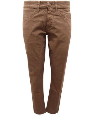 Siviglia Slim-Fit Trousers - Brown