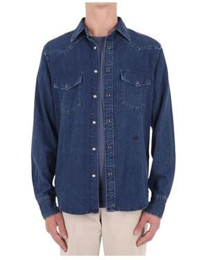 Jacob Cohen Denim Shirts - Azul
