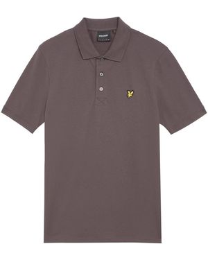 Lyle & Scott Polo Shirts - Purple
