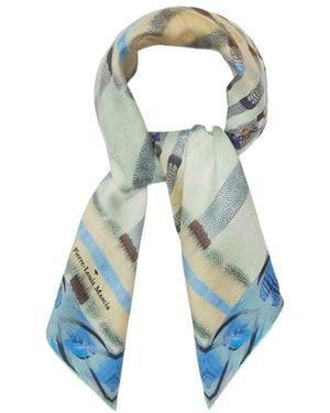 Pierre Louis Mascia Silk Scarves - Blue
