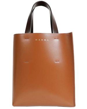 Marni Tote Bags - Marrón