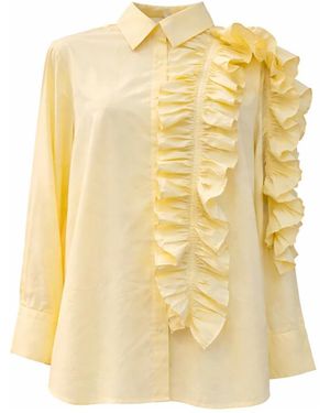 WEILI ZHENG Shirts - Yellow